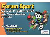 Forum des sports 2023 à Roussillon