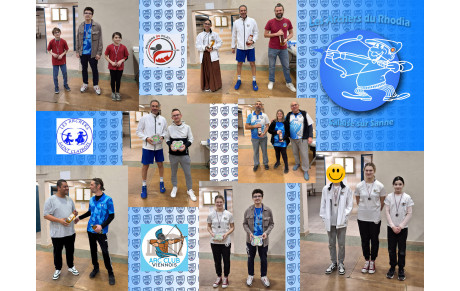 Concours amical Les Archers du Rhodia 01-02-2026